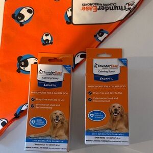 ThunderEase calming pheromones by Adaptil Spray set for Dogs, set 2